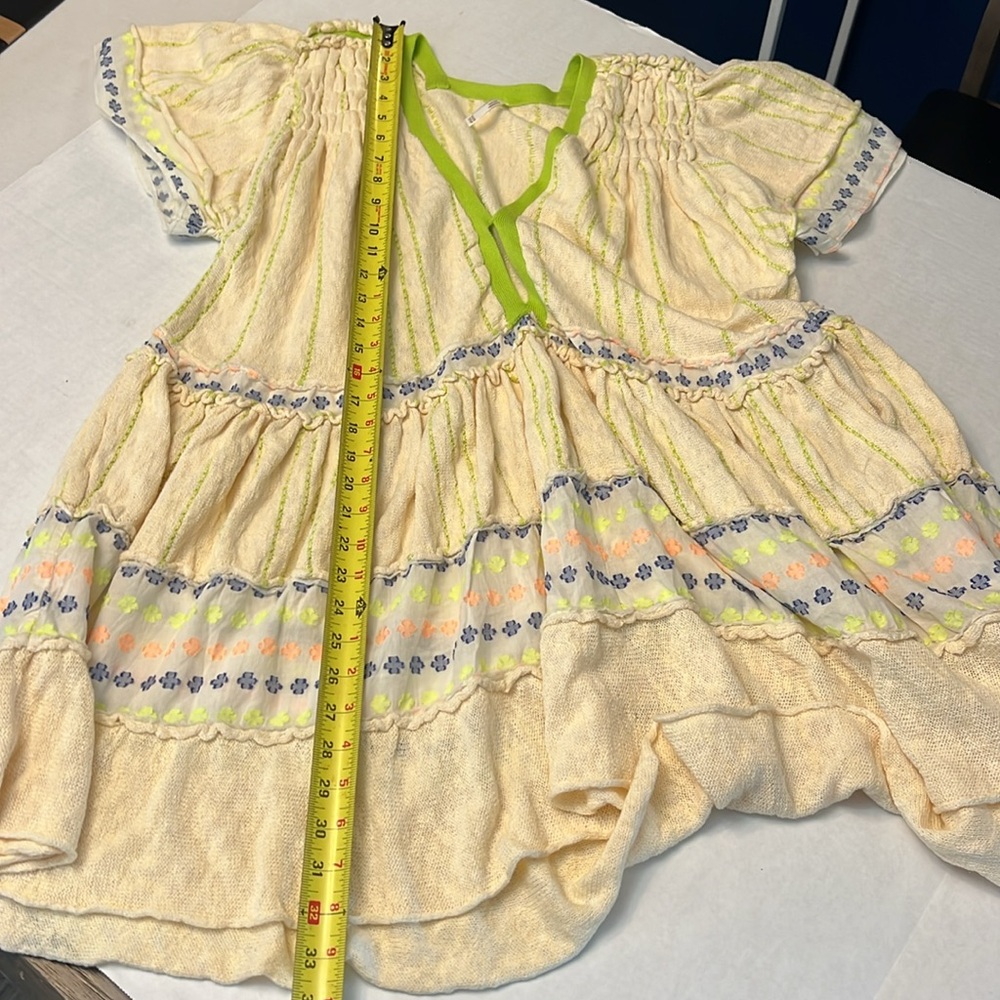 FREE PEOPLE BELLA TUNIC MINI DRESS XS/SMALL - Picture 14 of 16